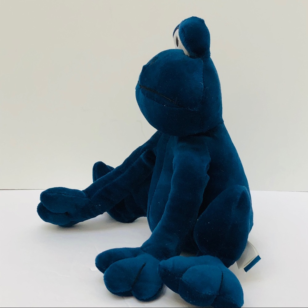 NFL COLLECTIBLE PLUSH 9” Blue Frog stuffed toy - Picture 8 of 9